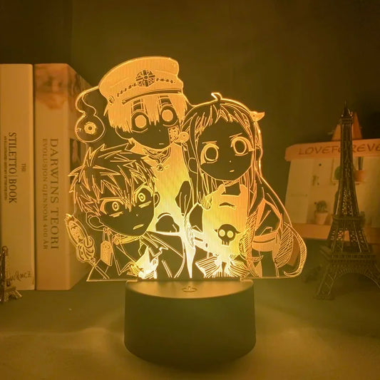 טואילט-באונד האנאקו-קון: מנורת תלת-ממד LED האנאקו-קון