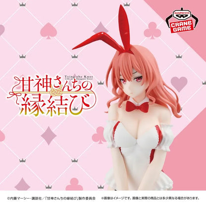 Original Bandai BANPRESTO Tying The Knot with An Amagami Sister Yae Figure Bunny Ver Anime Character Models Toys Gifts