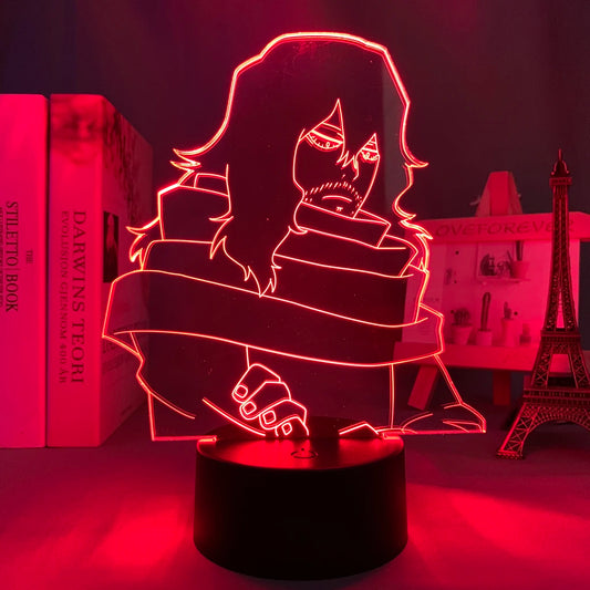 אקדמיית הגיבורים שלי: מנורת תלת-ממד LED שוטה אייזאווה