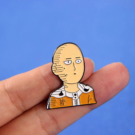 סיכת אמייל בעיצוב אנימה (עיצובים לבחירה)