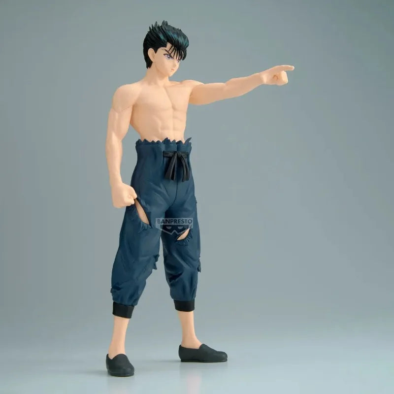 In Stock Original BANDAI BANPRESTO YuYu Hakusho Yuusuke Urameshi  Anime Character Model Collection Desktop Decoration Toys Gifts