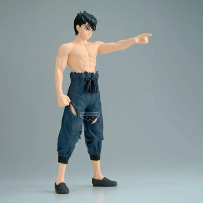 In Stock Original BANDAI BANPRESTO YuYu Hakusho Yuusuke Urameshi  Anime Character Model Collection Desktop Decoration Toys Gifts