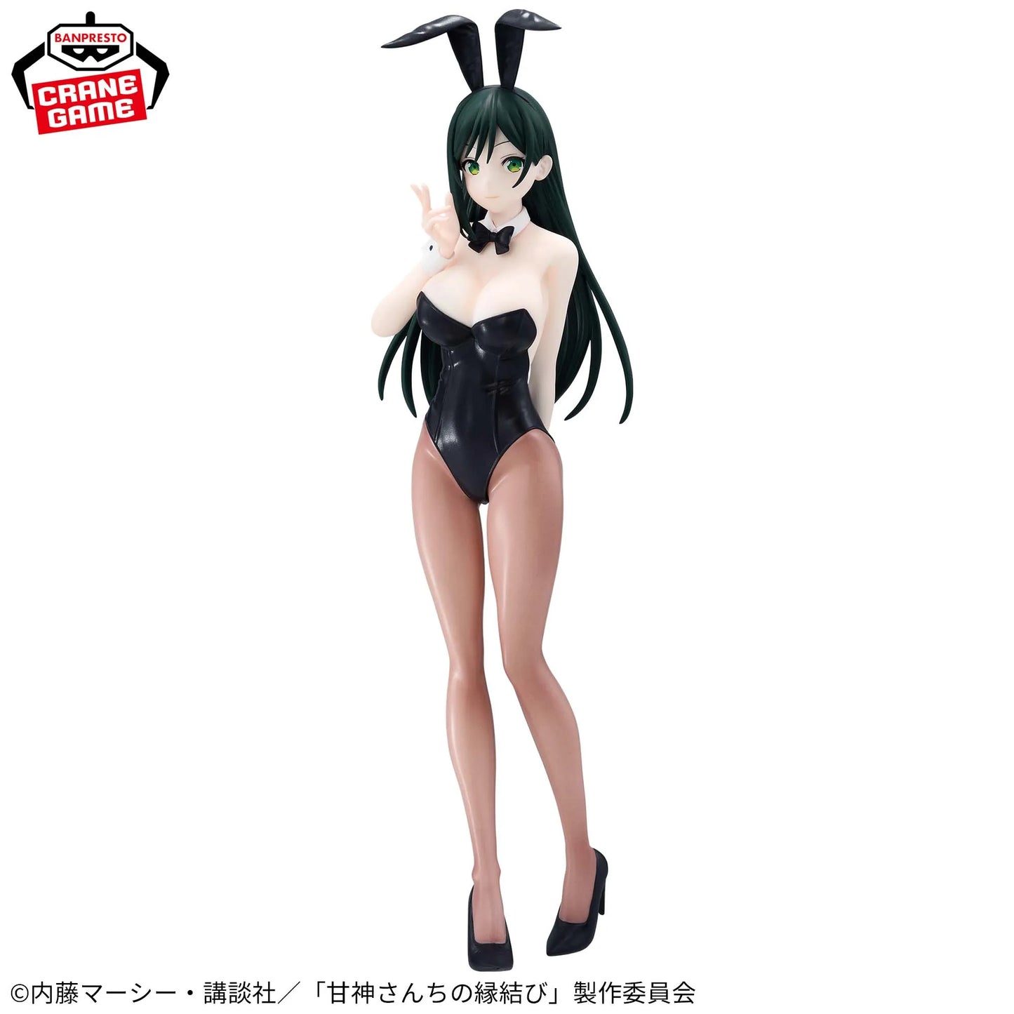 Original Bandai BANPRESTO Tying The Knot with An Amagami Sister Yae Figure Bunny Ver Anime Character Models Toys Gifts