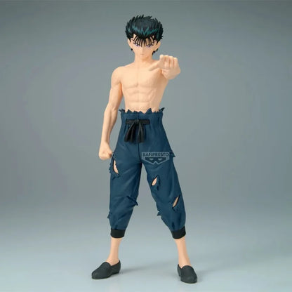 In Stock Original BANDAI BANPRESTO YuYu Hakusho Yuusuke Urameshi  Anime Character Model Collection Desktop Decoration Toys Gifts