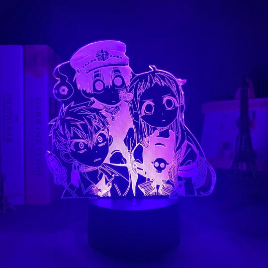 טואילט-באונד האנאקו-קון: מנורת תלת-ממד LED האנאקו-קון